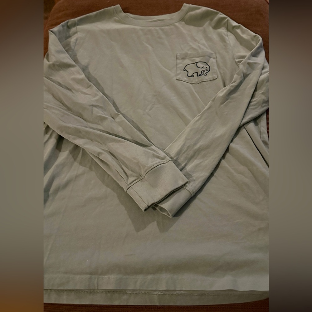Ivory Ella Women's Long Sleeve Tee - Mint Green